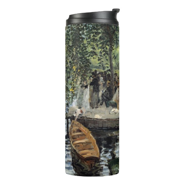 Pierre-Auguste Renoir - La Grenouillere Thermal Tumbler (Rotated Left)