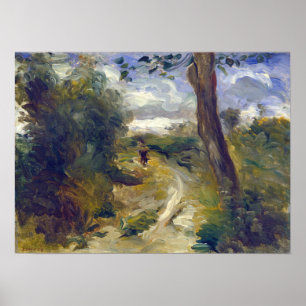 Pierre-Auguste Renoir Landscape between Storms Poster