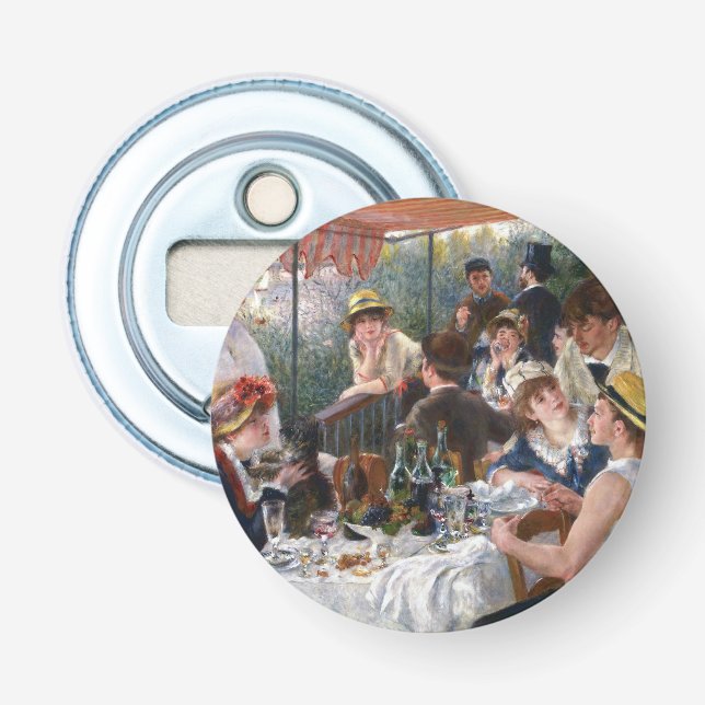 Pierre-Auguste Renoir - Luncheon of Boating Party Bottle Opener (Front)