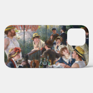Pierre-Auguste Renoir - Luncheon of Boating Party iPhone 12 Case