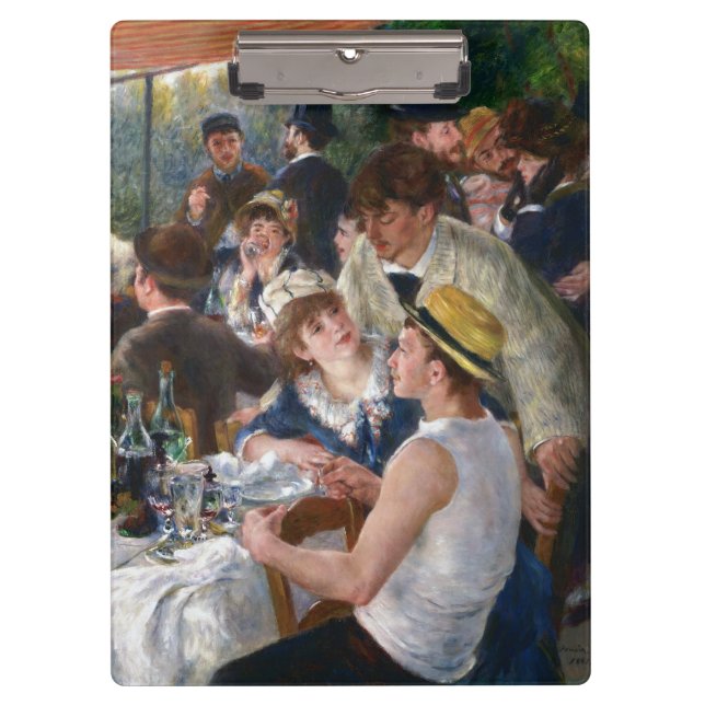 Pierre-Auguste Renoir - Luncheon of Boating Party Clipboard (Front)