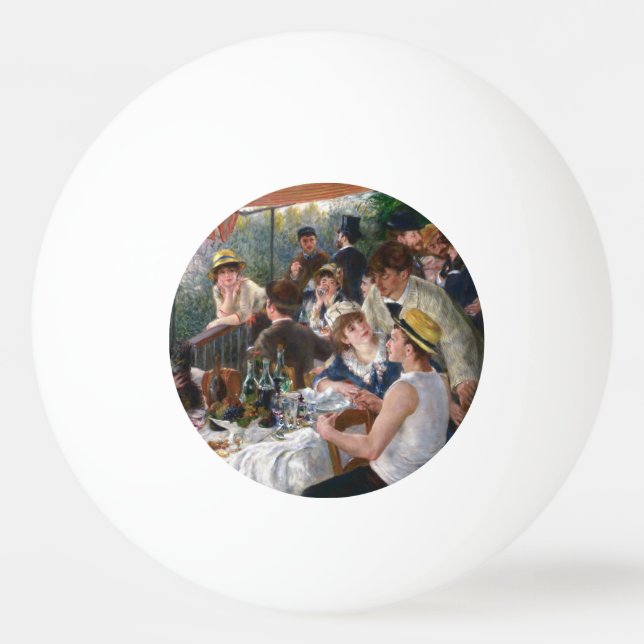 Pierre-Auguste Renoir - Luncheon of Boating Party Ping Pong Ball (Front)