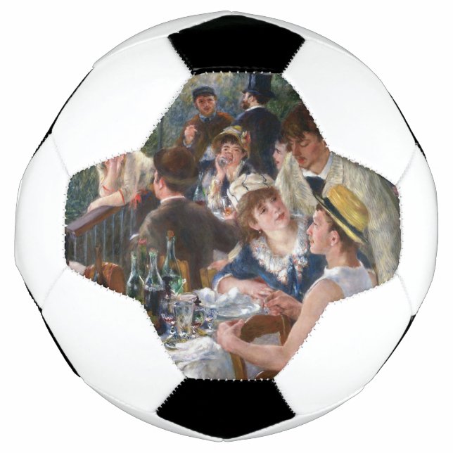 Pierre-Auguste Renoir - Luncheon of Boating Party Soccer Ball (Front)