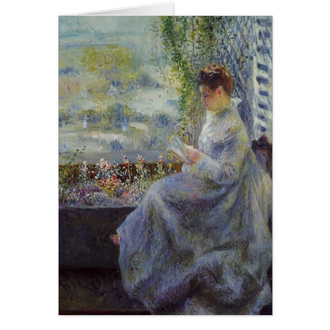 Pierre-Auguste Renoir- Madame Chocquet Reading (Front)