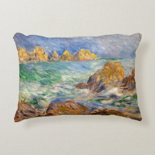Pierre-Auguste Renoir - Marine, Guernesey Accent Pillow