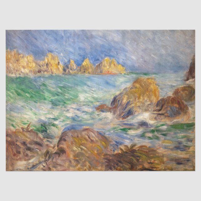 Pierre-Auguste Renoir - Marine, Guernesey Tissue Paper (Front)