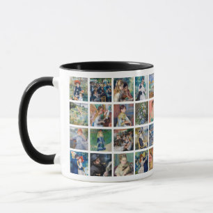 Pierre-Auguste Renoir - Masterpieces Grid Collage Mug
