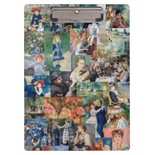 Pierre-Auguste Renoir - Masterpieces Patchwork Clipboard