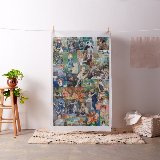Pierre-Auguste Renoir - Masterpieces Patchwork Fabric (In Situ)