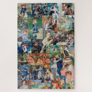 Pierre-Auguste Renoir - Masterpieces Patchwork Jigsaw Puzzle