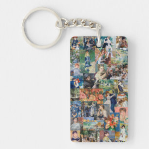 Pierre-Auguste Renoir - Masterpieces Patchwork Keychain