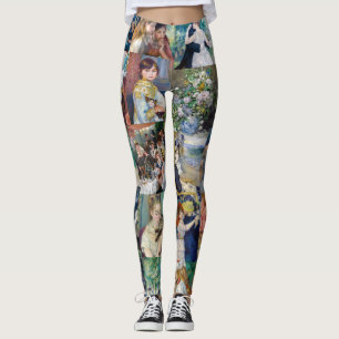 Pierre-Auguste Renoir - Masterpieces Patchwork Leggings