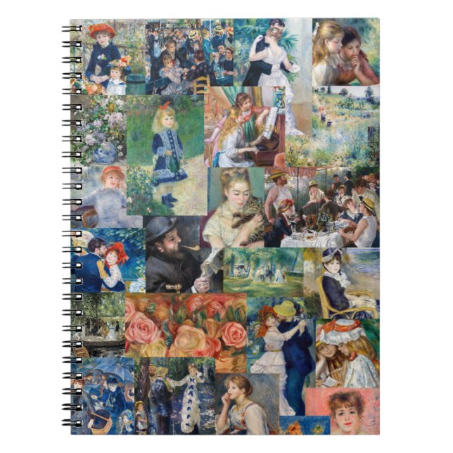 Pierre-Auguste Renoir - Masterpieces Patchwork Notebook (Front)