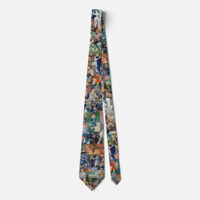 Pierre-Auguste Renoir - Masterpieces Patchwork Tie (Front)
