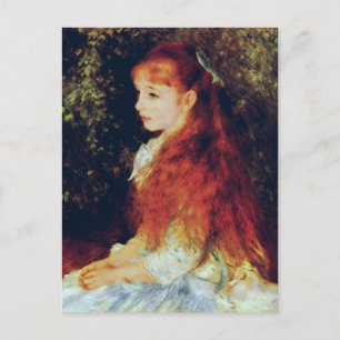 Pierre-Auguste Renoir- Mlle Irene Cahen d'Anvers Postcard