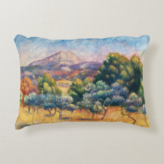 Pierre-Auguste Renoir - Montagne Sainte-Victoire Accent Pillow