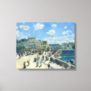 Pierre-Auguste Renoir - Paris, Pont-Neuf Canvas Print