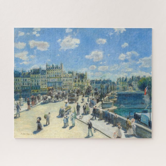 Pierre-Auguste Renoir - Paris, Pont-Neuf Jigsaw Puzzle (Horizontal)