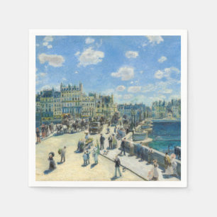 Pierre-Auguste Renoir - Paris, Pont-Neuf Napkin