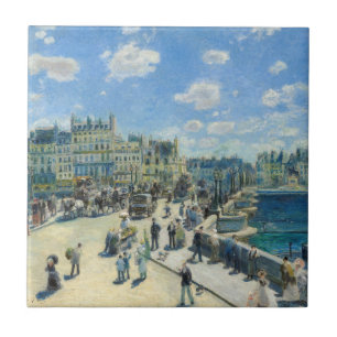 Pierre-Auguste Renoir - Paris, Pont-Neuf Tile