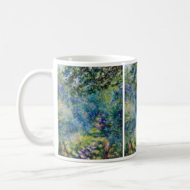 Pierre-Auguste Renoir - Path in the Forest Coffee Mug (Left)