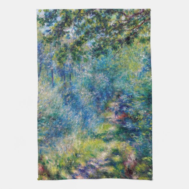 Pierre-Auguste Renoir - Path in the Forest Kitchen Towel (Vertical)