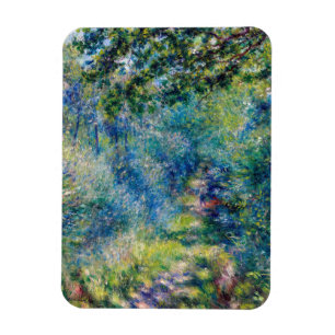 Pierre-Auguste Renoir - Path in the Forest Magnet