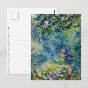 Pierre-Auguste Renoir - Path in the Forest Postcard