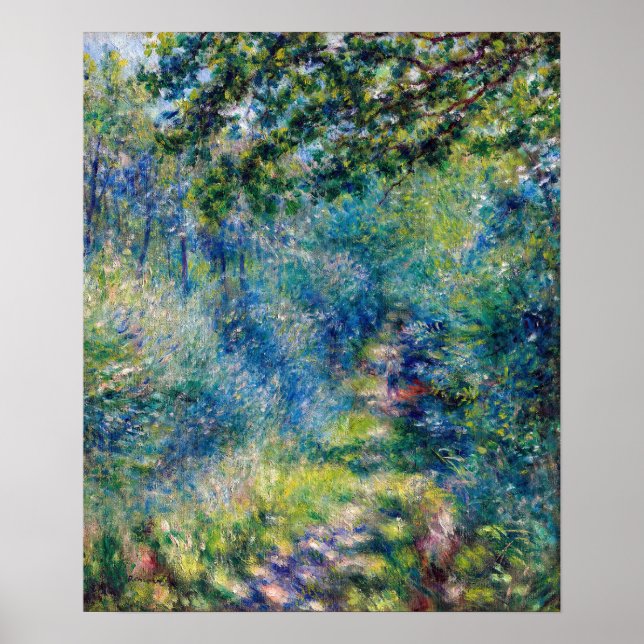 Pierre-Auguste Renoir - Path in the Forest Poster (Front)