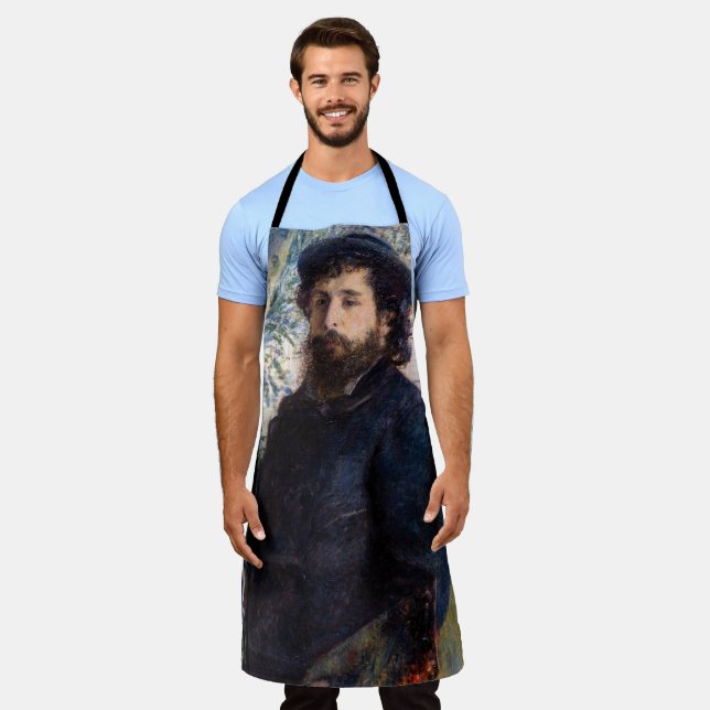 Pierre Auguste Renoir - Portrait of Claude Monet Apron (Worn)