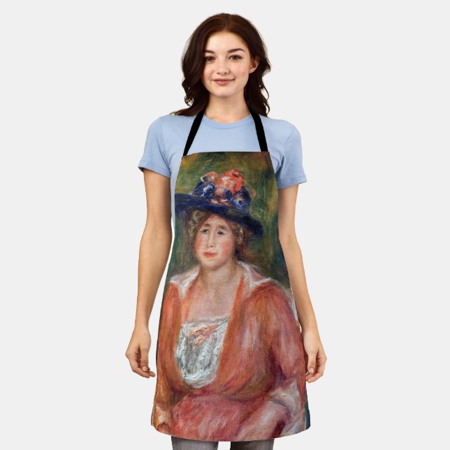 Pierre-Auguste Renoir - Portrait of Seated Woman Apron (Worn)