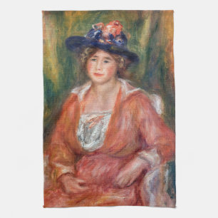 Pierre-Auguste Renoir - Portrait of Seated Woman Kitchen Towel