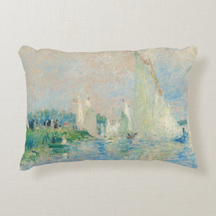 Pierre-Auguste Renoir - Regatta at Argenteuil Accent Pillow