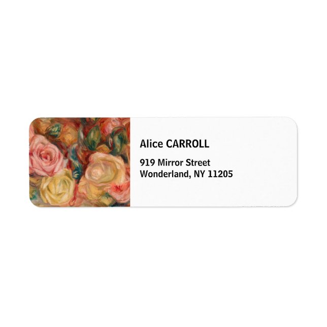 Pierre-Auguste Renoir - Roses (Front)