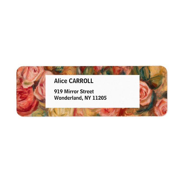 Pierre-Auguste Renoir - Roses (Front)