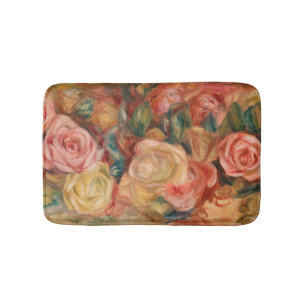 Pierre-Auguste Renoir - Roses Bath Mat