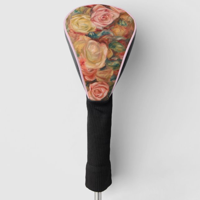 Pierre-Auguste Renoir - Roses Golf Head Cover (Front)