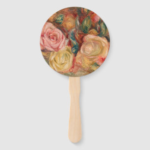 Pierre-Auguste Renoir - Roses Hand Fan