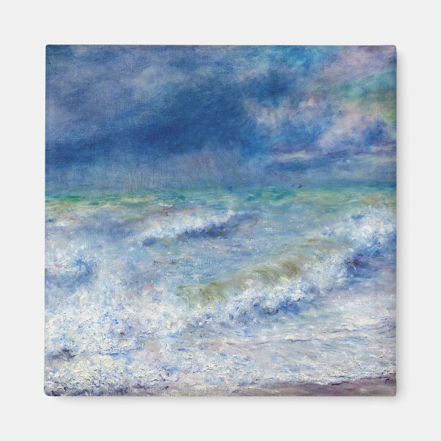 Pierre-Auguste Renoir - Seascape Magnet (Front)