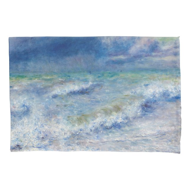 Pierre-Auguste Renoir - Seascape Pillowcase (Front)