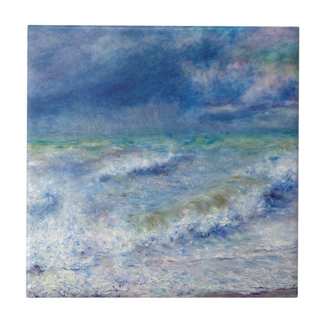 Pierre-Auguste Renoir - Seascape Tile (Front)