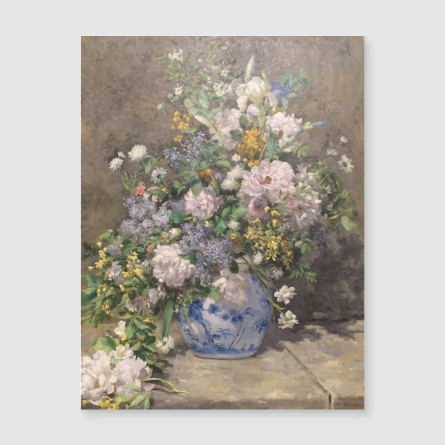 Pierre-Auguste Renoir Spring Bouquet  (Front)