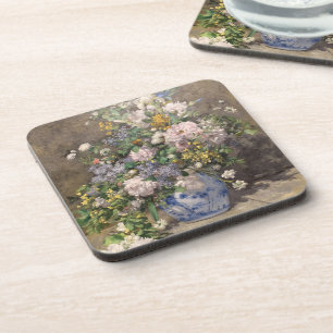 Pierre-Auguste Renoir Spring Bouquet Coaster