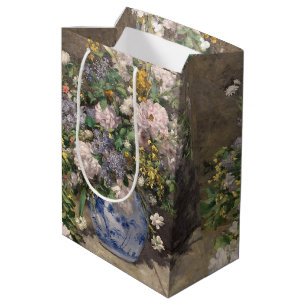 Pierre-Auguste Renoir Spring Bouquet Medium Gift Bag