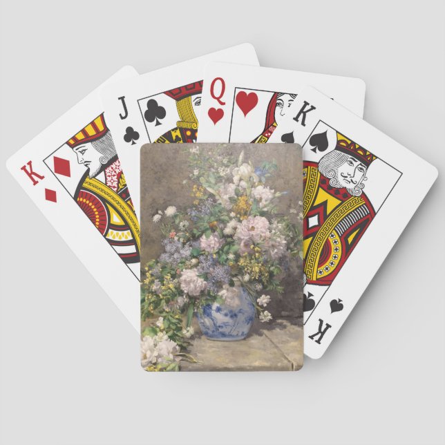 Pierre-Auguste Renoir Spring Bouquet     Playing Cards (Back)