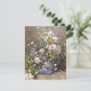 Pierre-Auguste Renoir Spring Bouquet RSVP Card