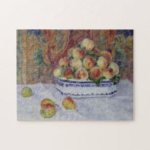 Pierre Auguste Renoir Still Life with Peaches Jigsaw Puzzle