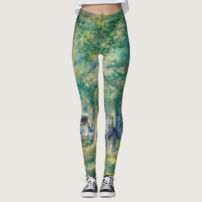 Pierre-Auguste Renoir - The Party at Saint-Cloud Leggings (Front)