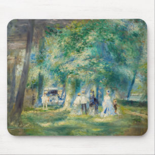 Pierre-Auguste Renoir - The Party at Saint-Cloud Mouse Pad