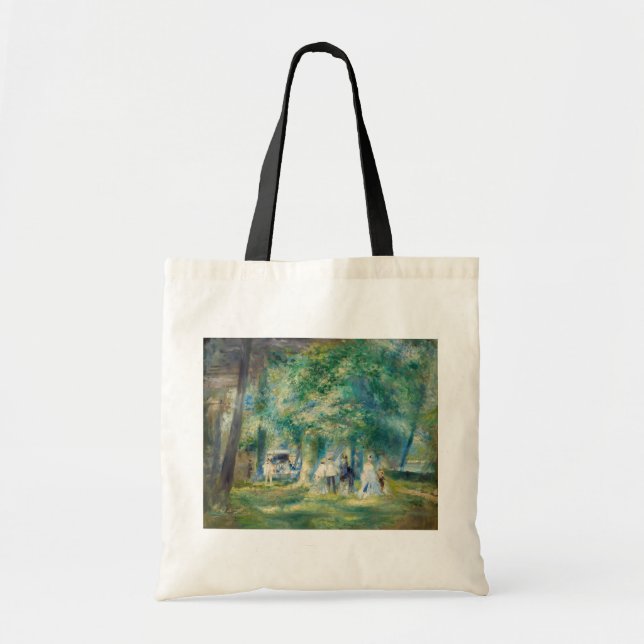 Pierre-Auguste Renoir - The Party at Saint-Cloud Tote Bag (Front)